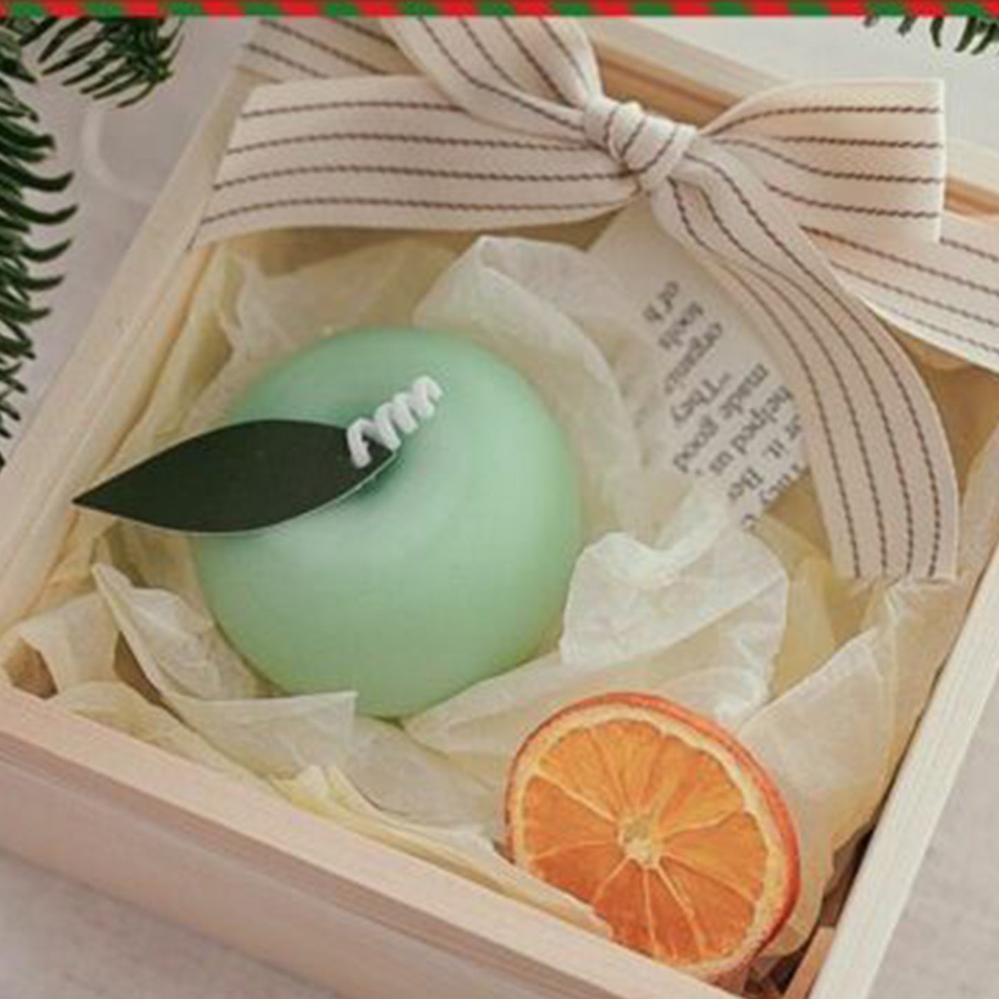 Cute Apple Shape Scented Candle