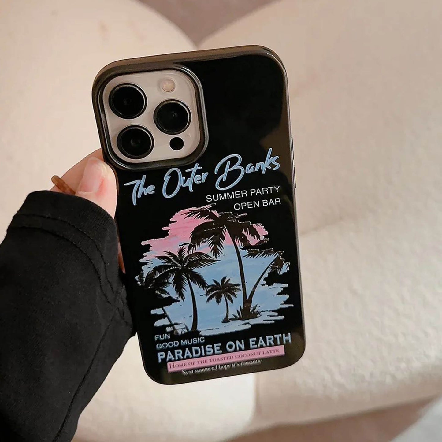 Sunset Beach California Cover Case for Apple iPhone