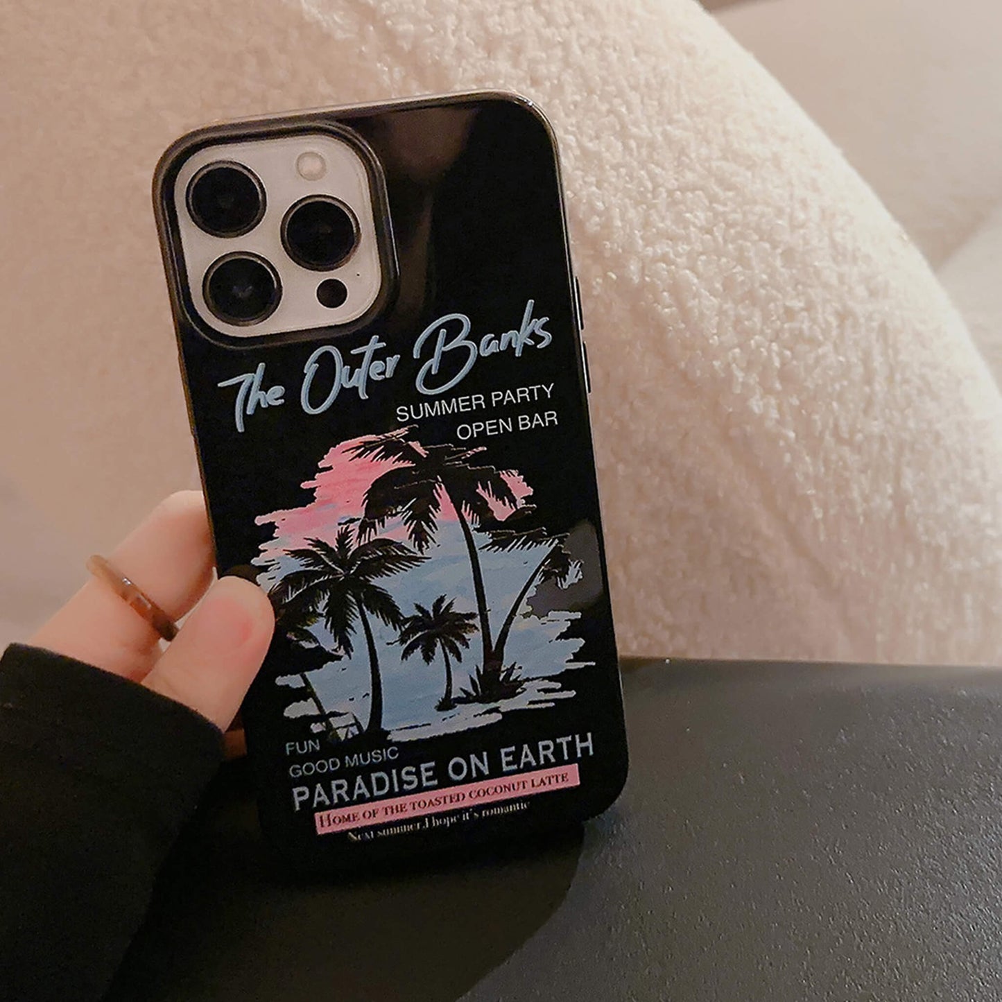 Sunset Beach California Cover Case for Apple iPhone