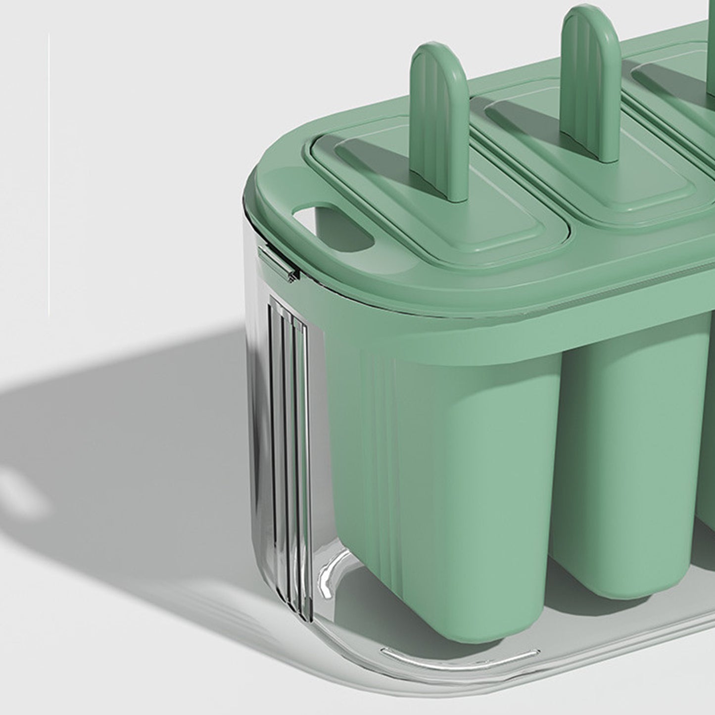 6 Piece Popsicle Molds Set Easy Release With Handle