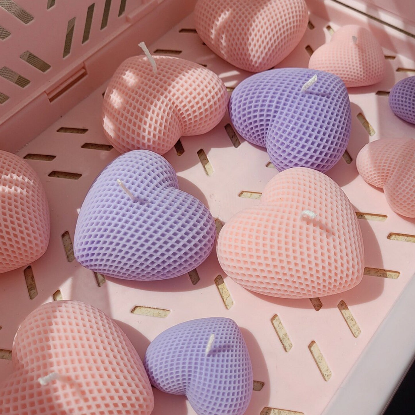 Adorable Heart Shaped Scented Candle