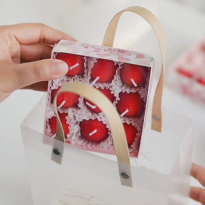 Adorable Strawberry Shape Aromatherapy Candle