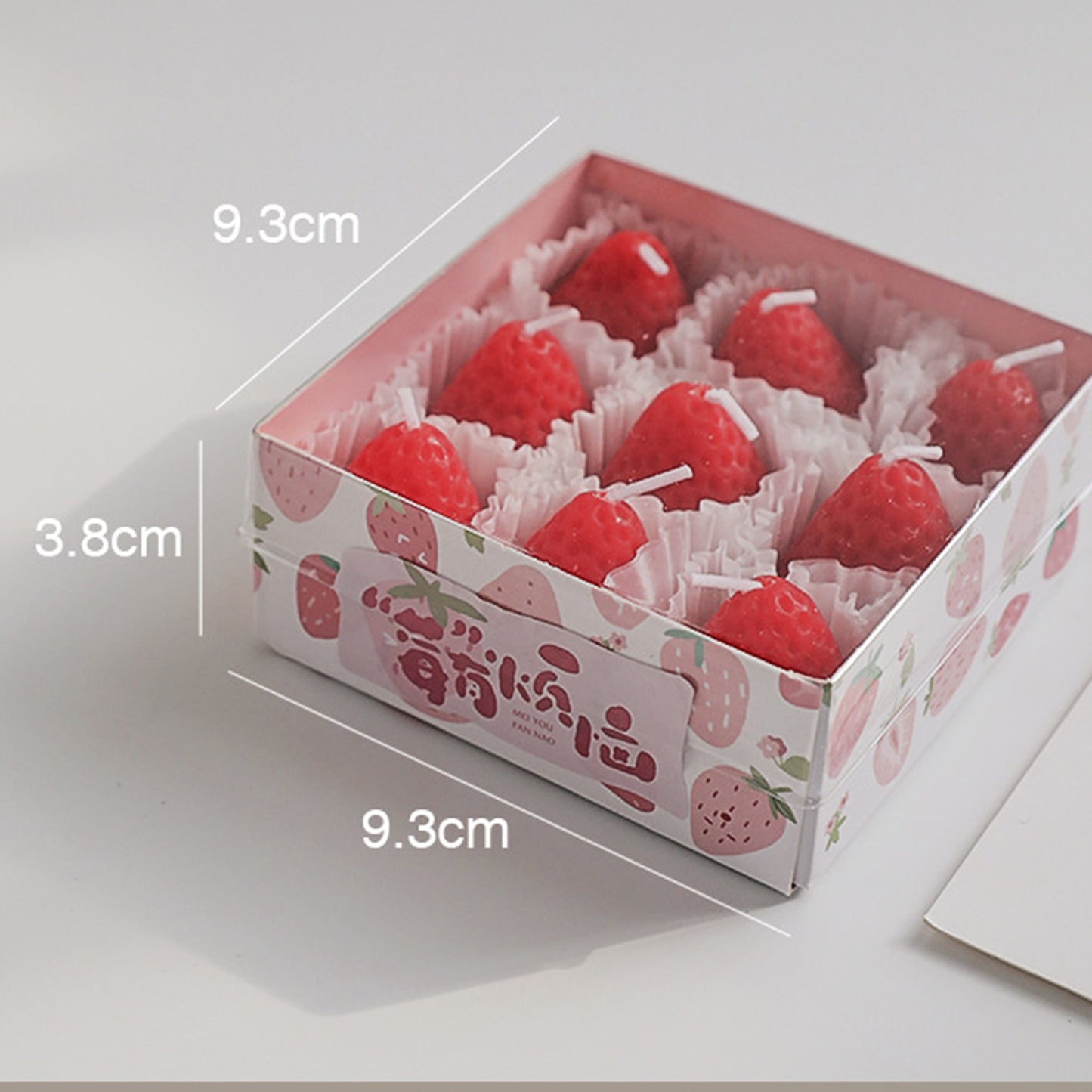 Adorable Strawberry Shape Aromatherapy Candle