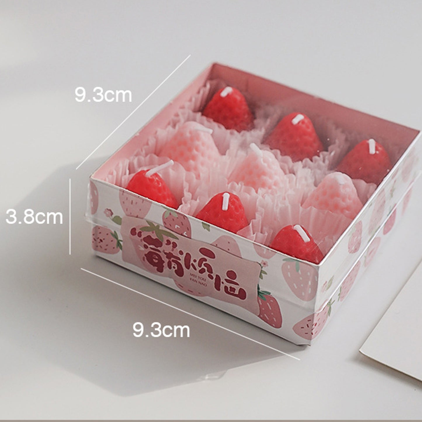 Adorable Strawberry Shape Aromatherapy Candle