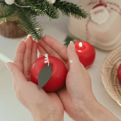 Cute Apple Shape Scented Candle