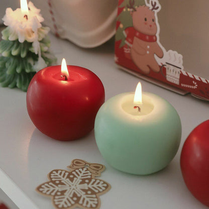Cute Apple Shape Scented Candle