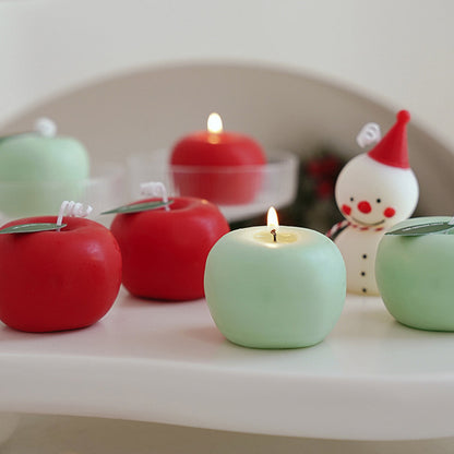 Cute Apple Shape Scented Candle