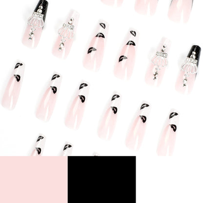 Ballerina Long Coffin Press-on Nails
