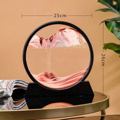 Flowing Sand Frame 3D Sandscape in Motion Display