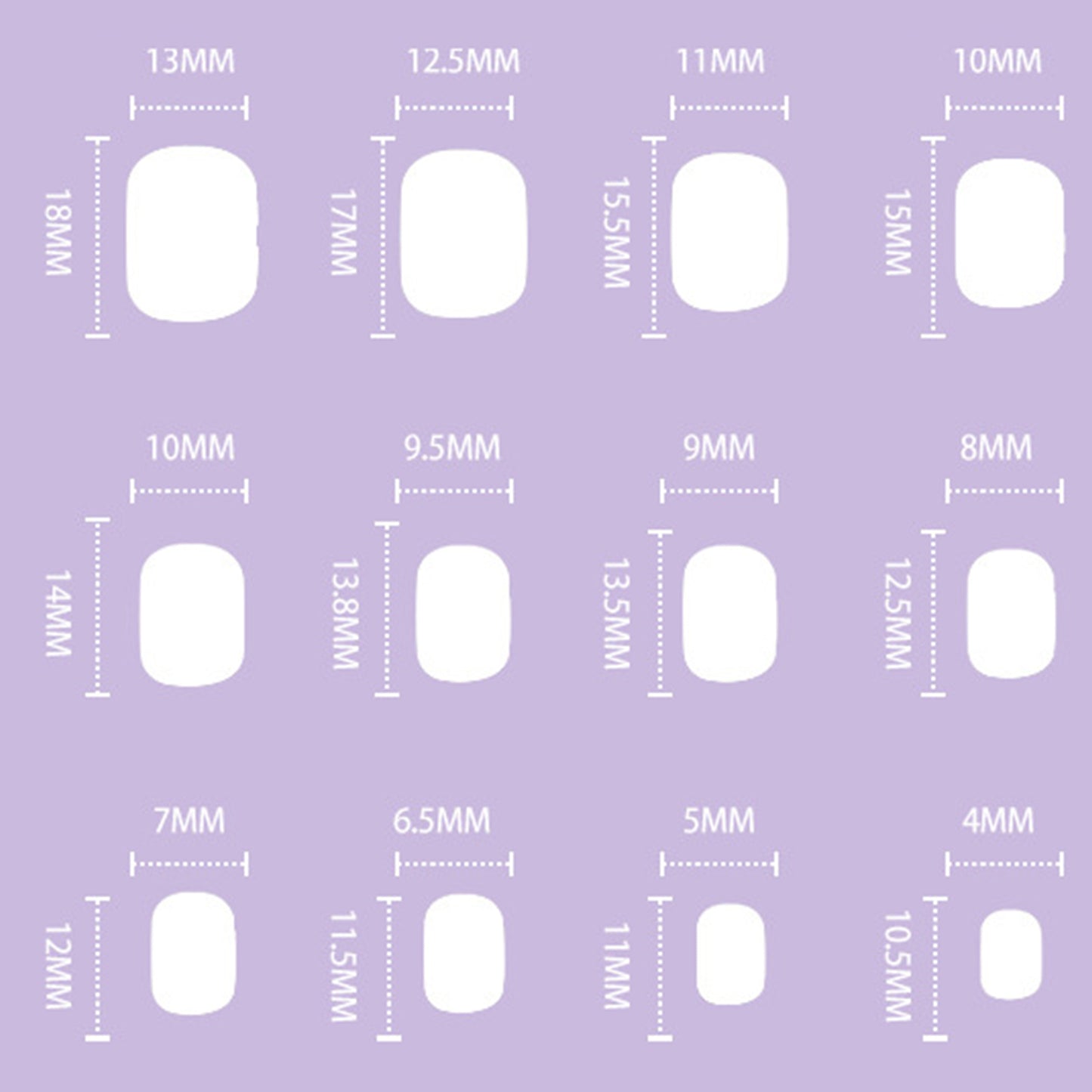 Trendy Brown White Checkerboard Press-on Nails