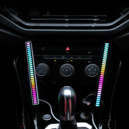 Voice-Activated Music Sync Atmosphere RGB LED Light Bar.