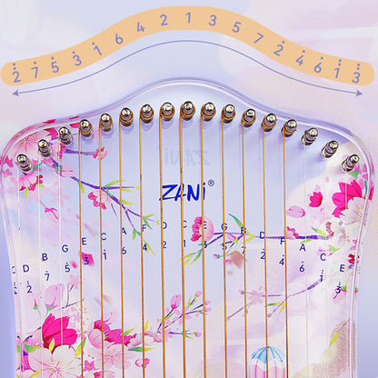 Cartoon Inspired Kalimba Thumb Lyre Harp