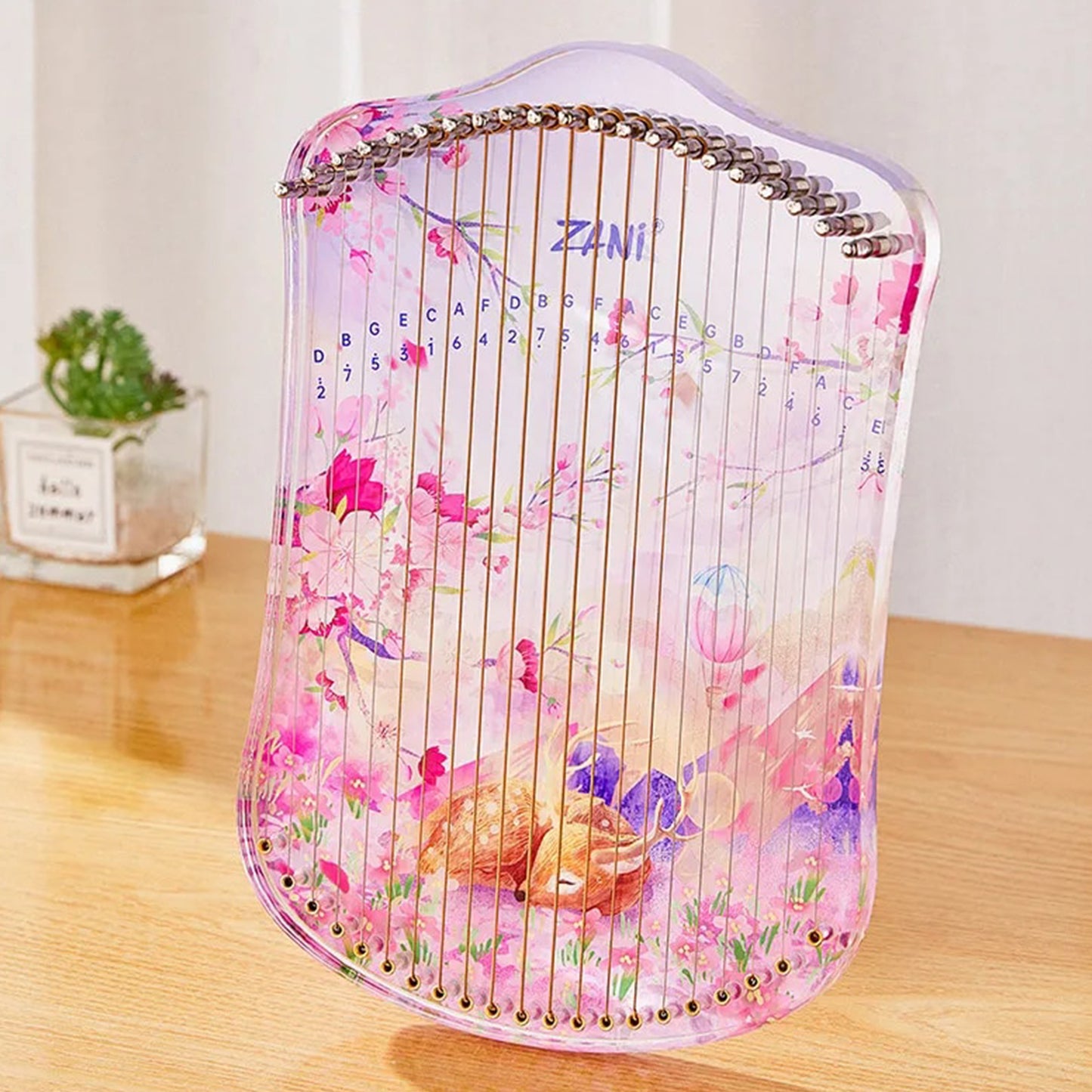 Cartoon Inspired Kalimba Thumb Lyre Harp