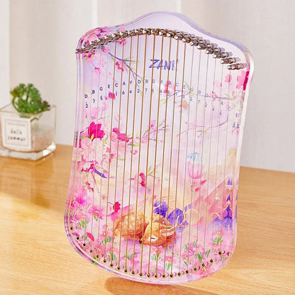 Cartoon Inspired Kalimba Thumb Lyre Harp