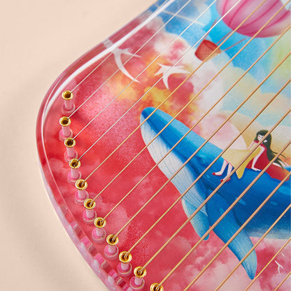 Cartoon Inspired Kalimba Thumb Lyre Harp