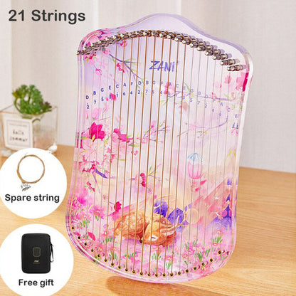 Cartoon Inspired Kalimba Thumb Lyre Harp