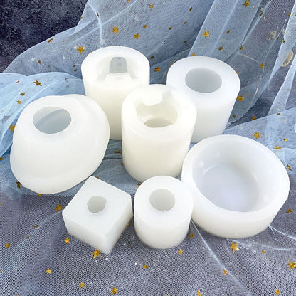 Cartoon Space Series 3D Candle Resin Mold