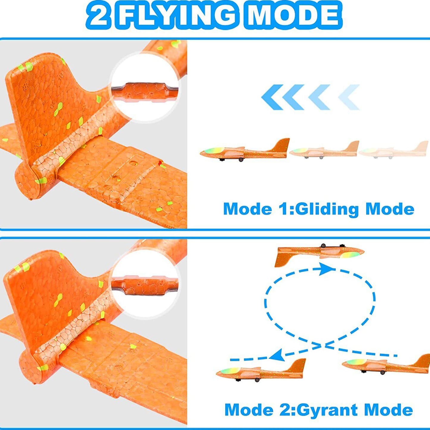 Catapult Airplane Launcher Toy Bubble Gun