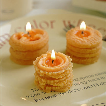 Cookie Biscuit Scented Candle Coffee Milk Scent