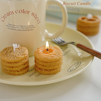 Cookie Biscuit Scented Candle Coffee Milk Scent