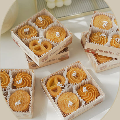 Cookie Biscuit Scented Candle Coffee Milk Scent