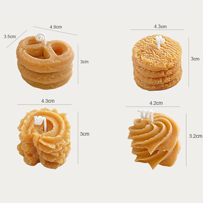 Cookie Biscuit Scented Candle Coffee Milk Scent