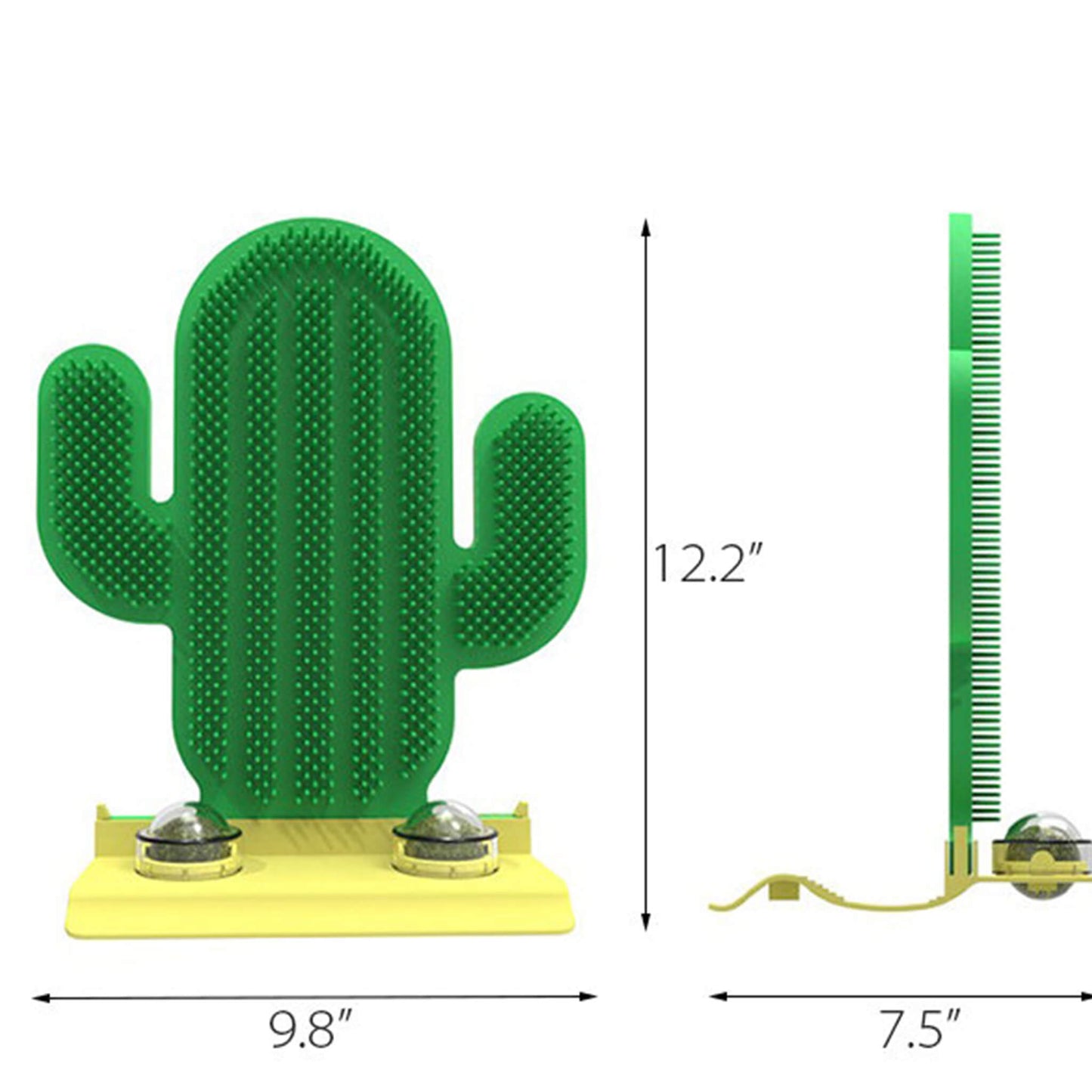 Cute Cactus Scratcher for Cats with Catnip
