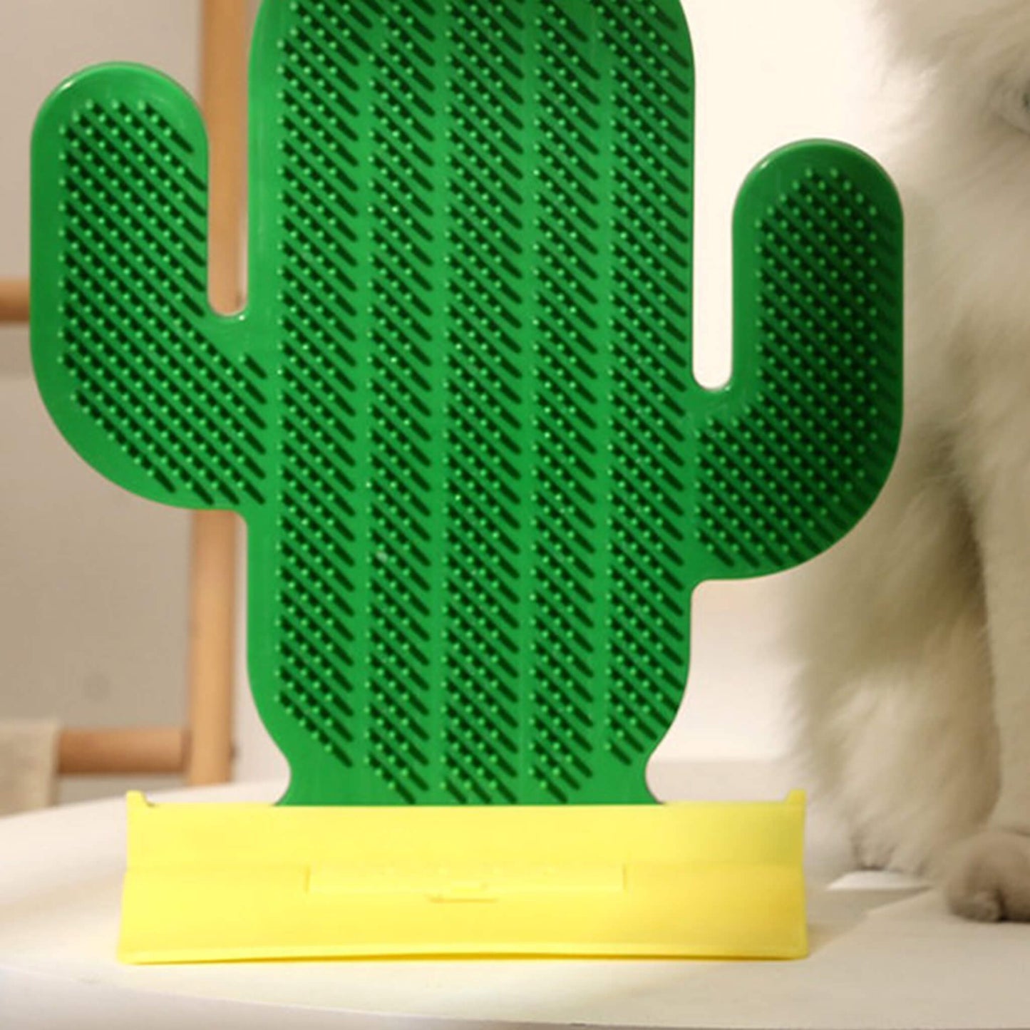 Cute Cactus Scratcher for Cats with Catnip