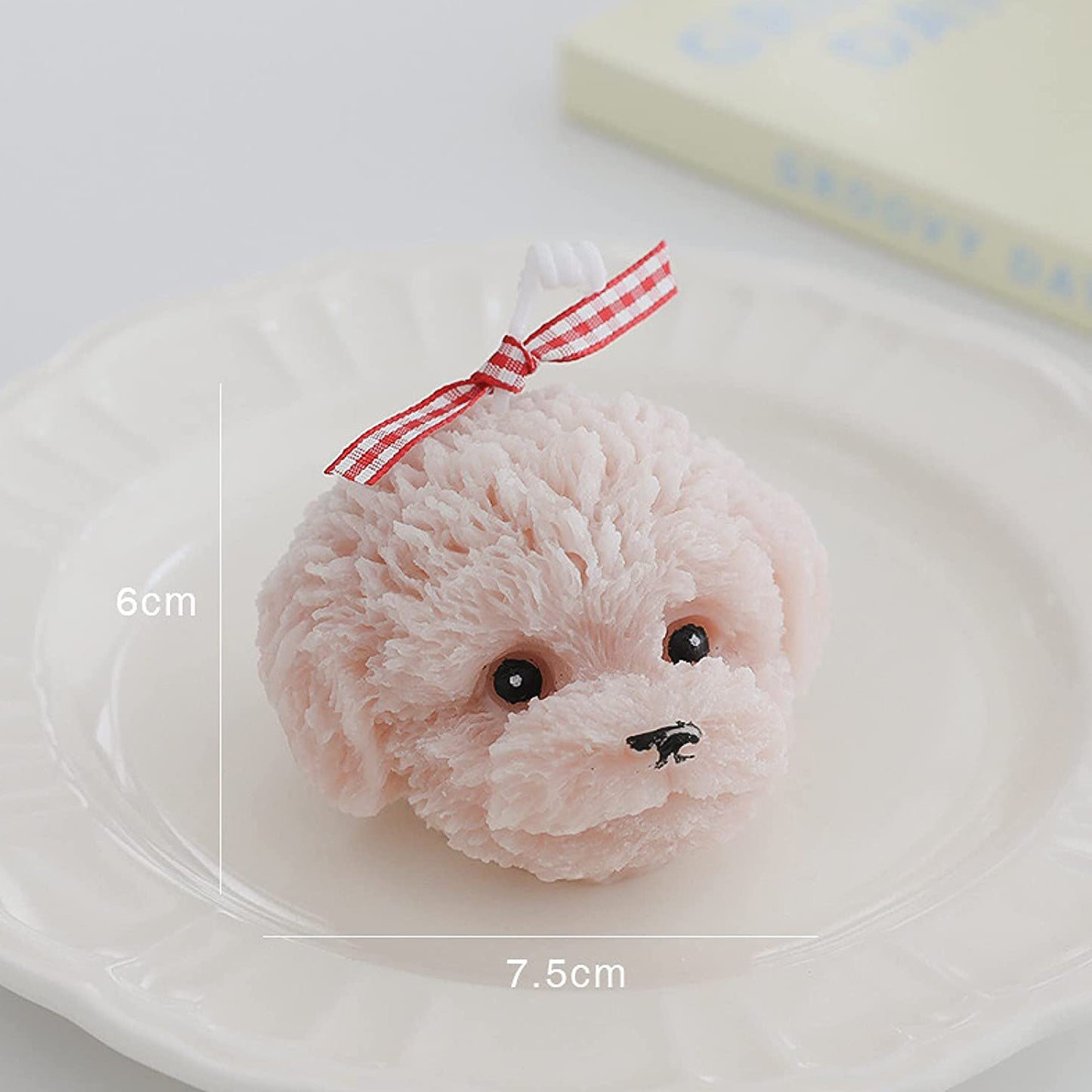 Cute Doggie Candle Teddy Head Dog Aromatherapy