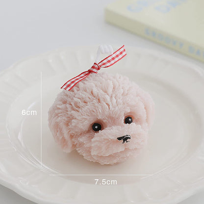 Cute Doggie Candle Teddy Head Dog Aromatherapy