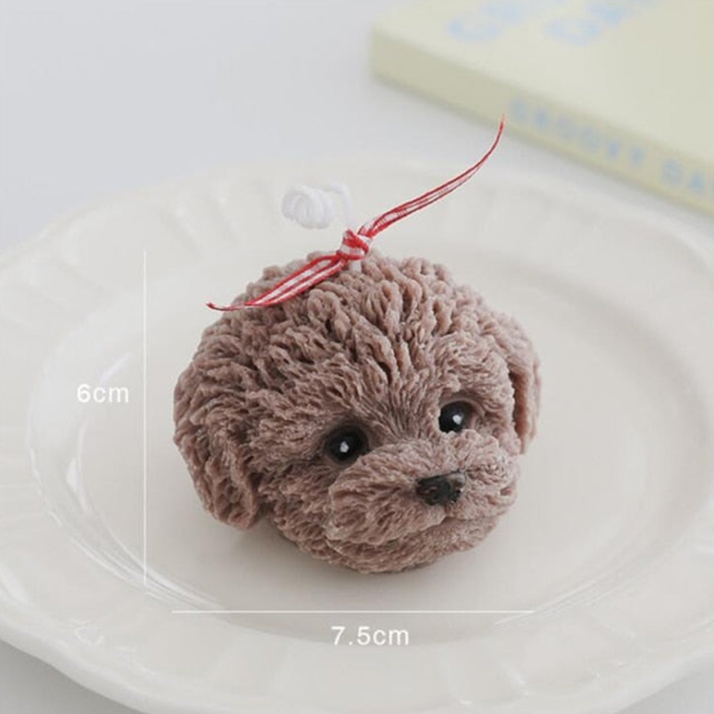 Cute Doggie Candle Teddy Head Dog Aromatherapy