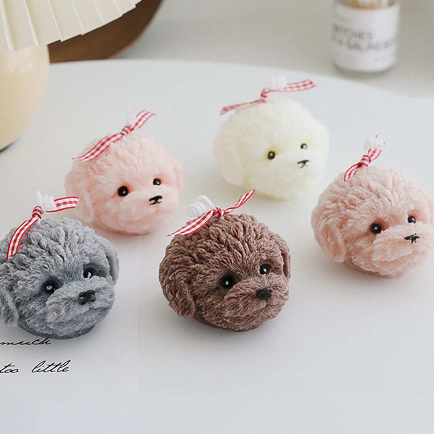 Cute Doggie Candle Teddy Head Dog Aromatherapy
