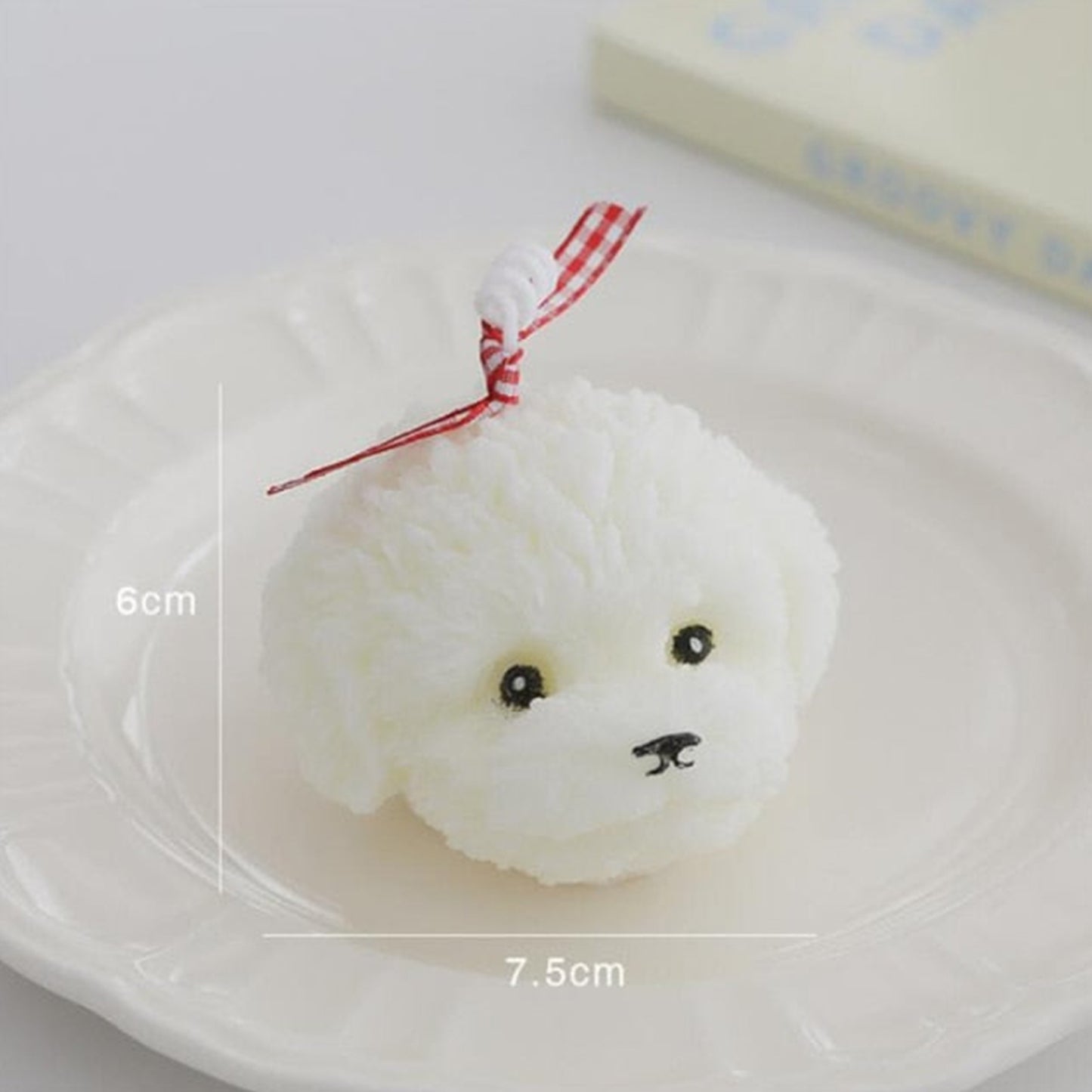 Cute Doggie Candle Teddy Head Dog Aromatherapy