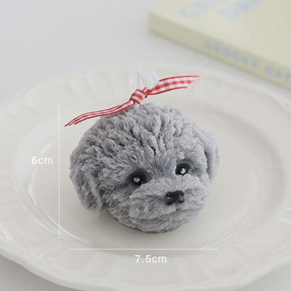 Cute Doggie Candle Teddy Head Dog Aromatherapy