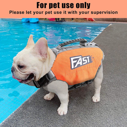Stylish Dog Life Vest Pet Safety for Water Activities