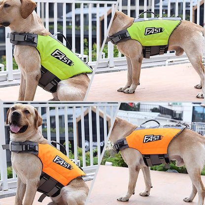 Stylish Dog Life Vest Pet Safety for Water Activities
