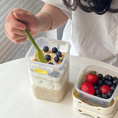 Portable Salad Cup Lunch Box Yogurt Oatmeal