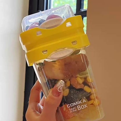 Portable Salad Cup Lunch Box Yogurt Oatmeal