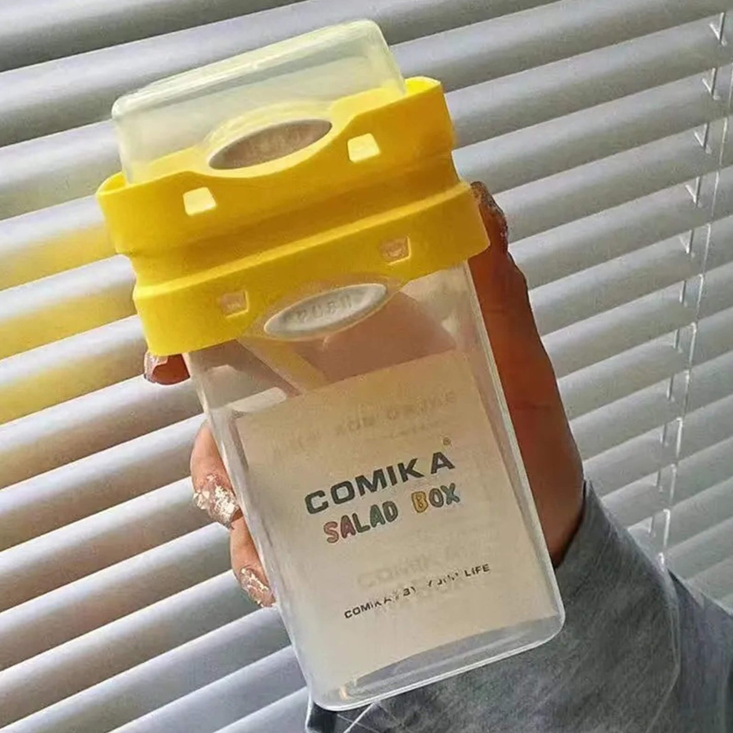 Portable Salad Cup Lunch Box Yogurt Oatmeal