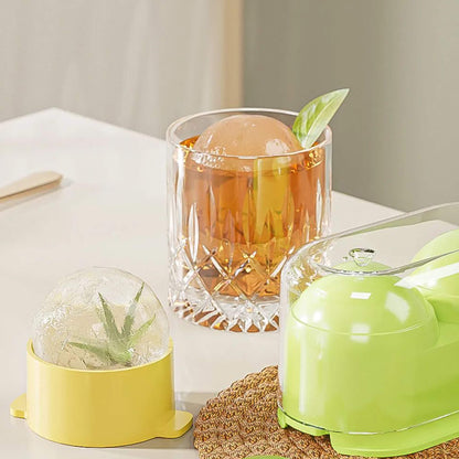 Dust-proof Ice Cube Mold with Lid for Easy Demoulding