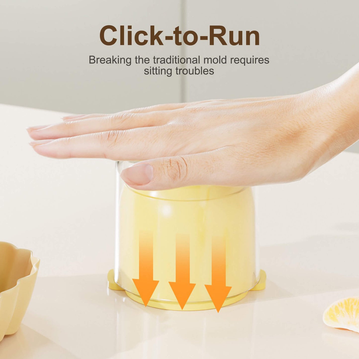 Dust-proof Ice Cube Mold with Lid for Easy Demoulding