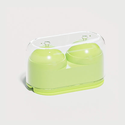 Dust-proof Ice Cube Mold with Lid for Easy Demoulding
