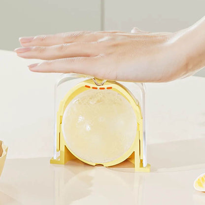 Dust-proof Ice Cube Mold with Lid for Easy Demoulding