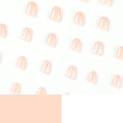 Floral Bliss Short Square Press-on Nails