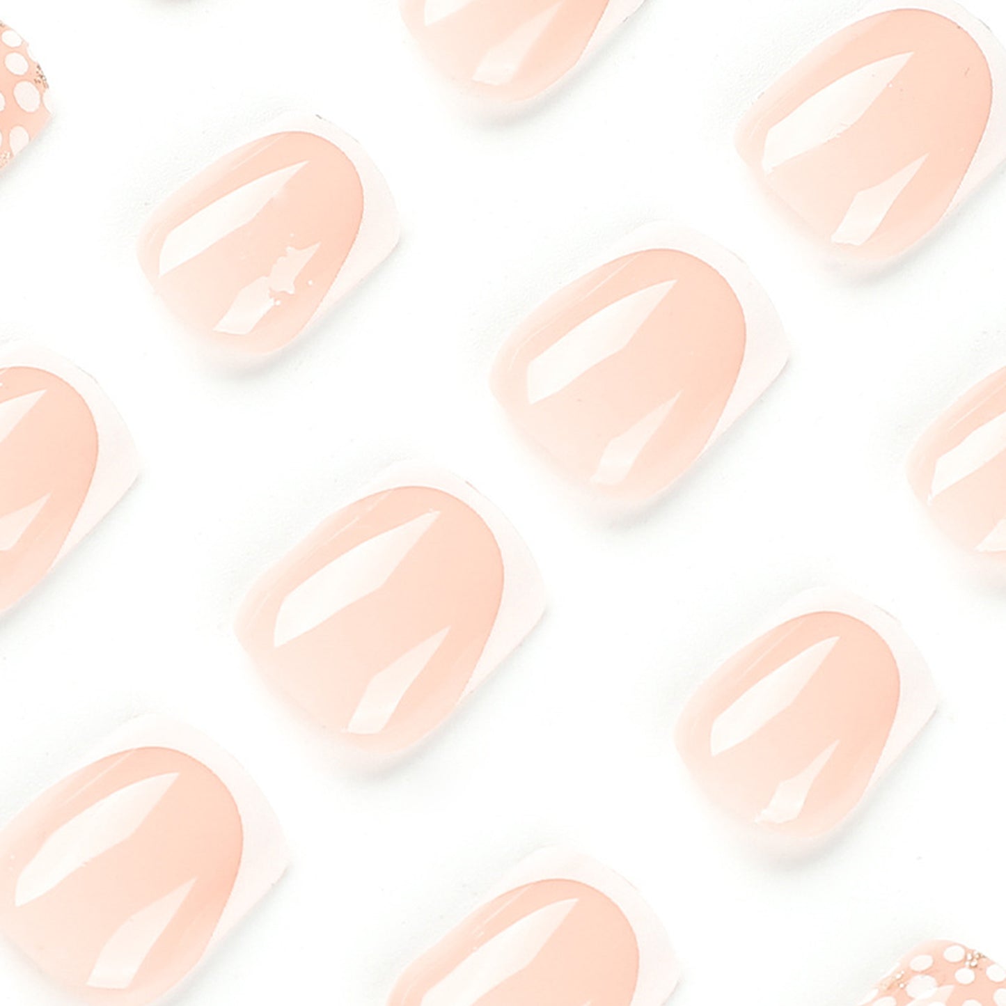 Floral Bliss Short Square Press-on Nails