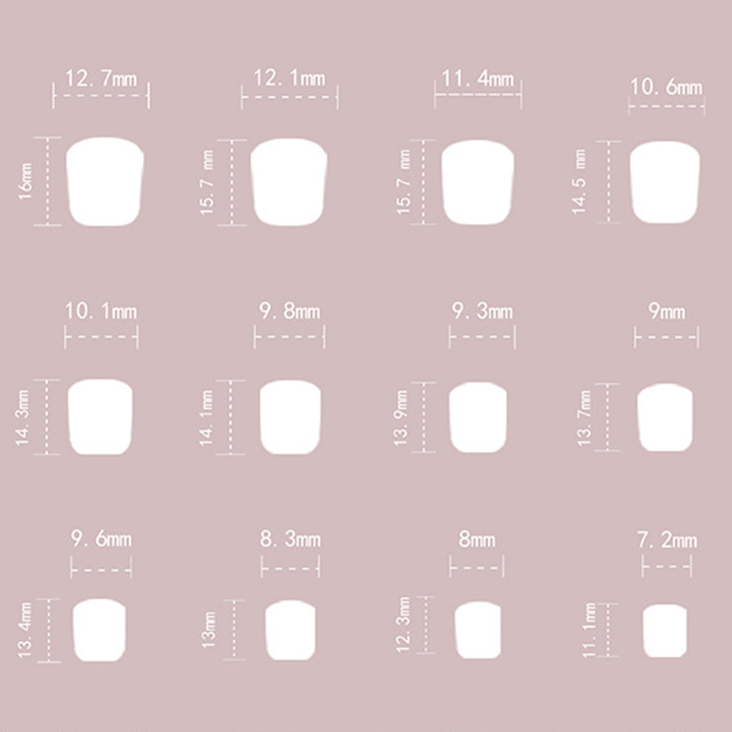 Floral Bliss Short Square Press-on Nails