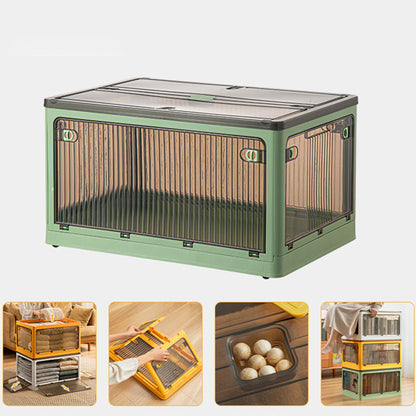 Foldable Stackable Transparent Storage Box