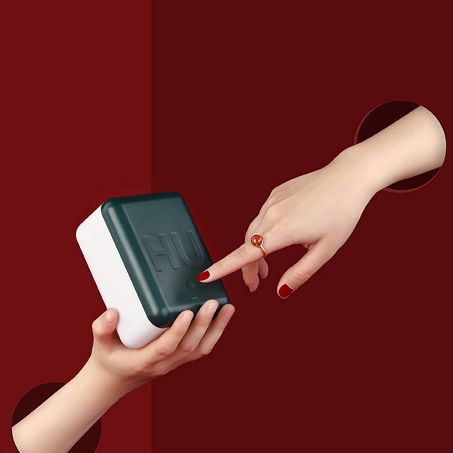 Novelty Mahjong Shape Table Lamp