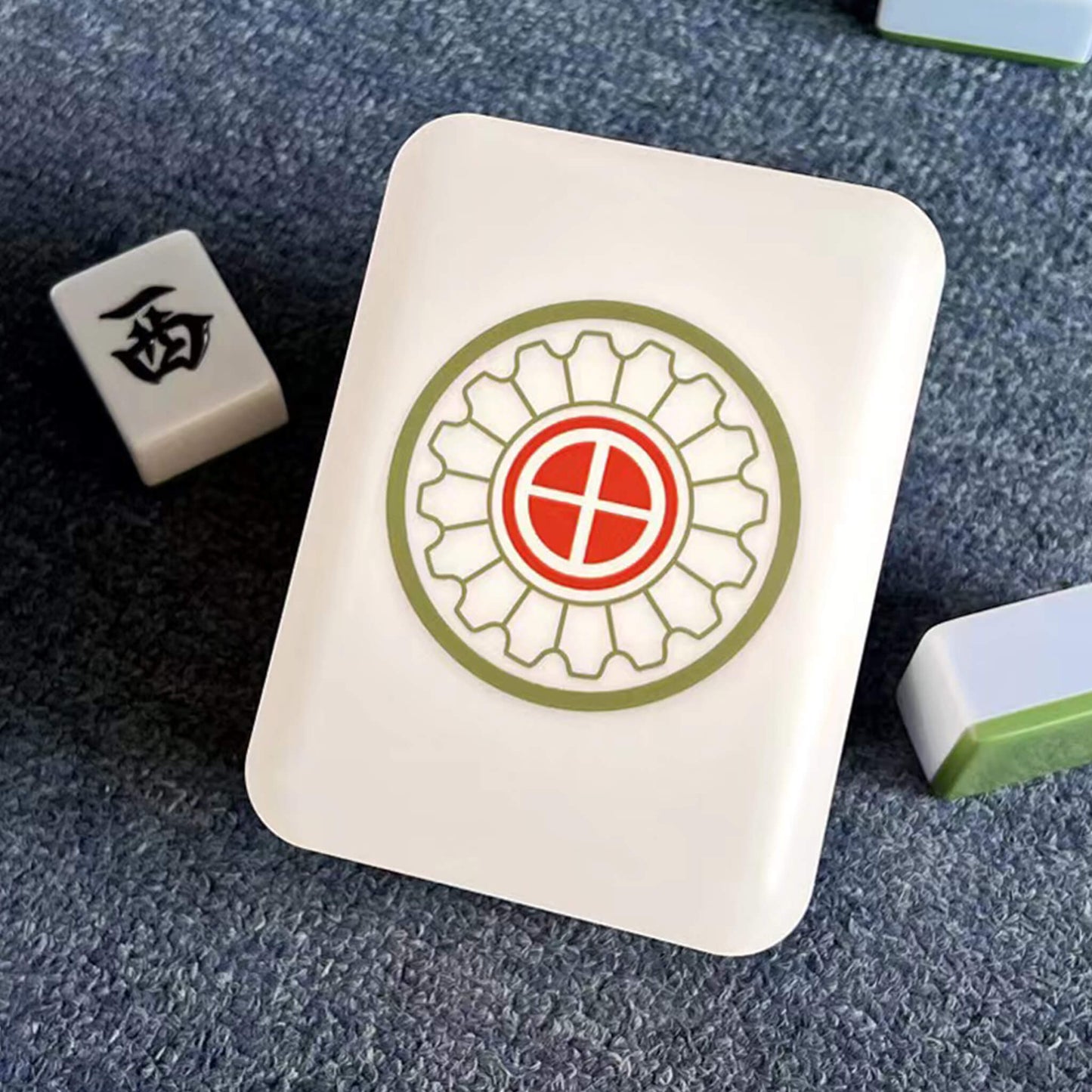 Novelty Mahjong Shape Table Lamp