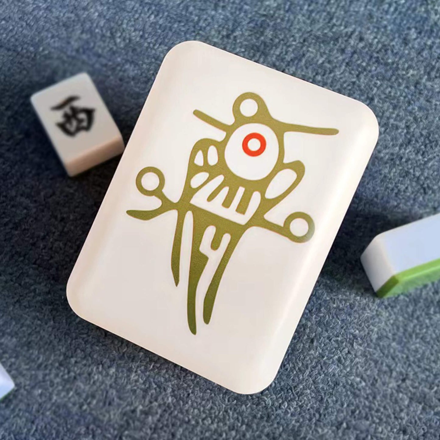 Novelty Mahjong Shape Table Lamp